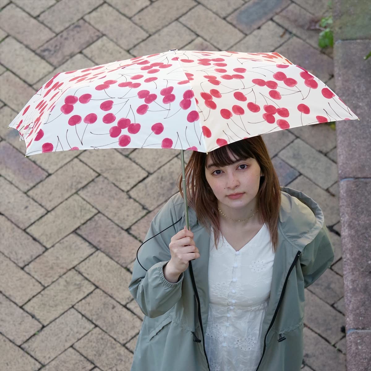 出品10/31まで！Lisette オンブレル　スリーズ　日傘　さくらんぼ 出品10/31まで！Lisette オンブレル スリーズ 日傘 さくらんぼ 出品10